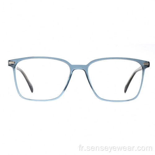 Cadre de lunettes optiques d&#39;acétate d&#39;éco carrée de haute qualité